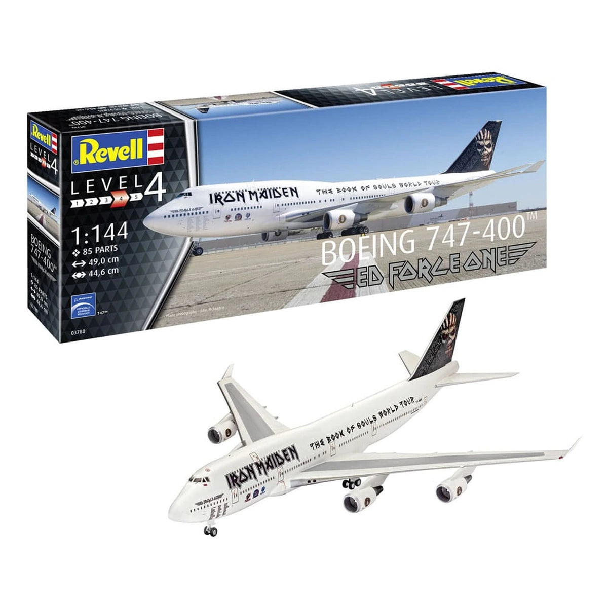 Iron Maiden Model Kit 1/144 Boeing 747-400 "Ed Force One" 49 cm - Image 4