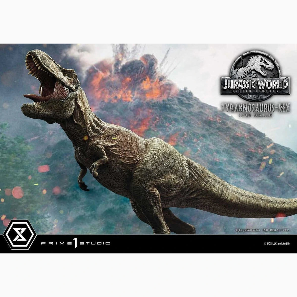 Jurassic World: Fallen Kingdom (Film) Prime Collectible Figures statue 1/38 Tyrannosaurus Rex 23 cm - Image 4