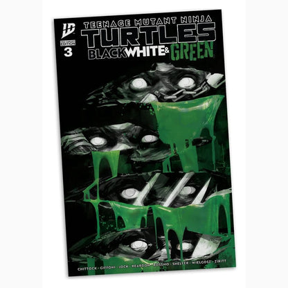 Tortues Ninja Page Punchers figurine Raphael (Black White & Green) (Red Platinum Edition) 13 cm - Image 7