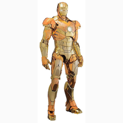 Iron Man figurine Movie Masterpiece Diecast 1/6 Iron Man Mark III (Golden & Copper Gold Version)  Hot Toys Exclusive 33 cm - Image 1
