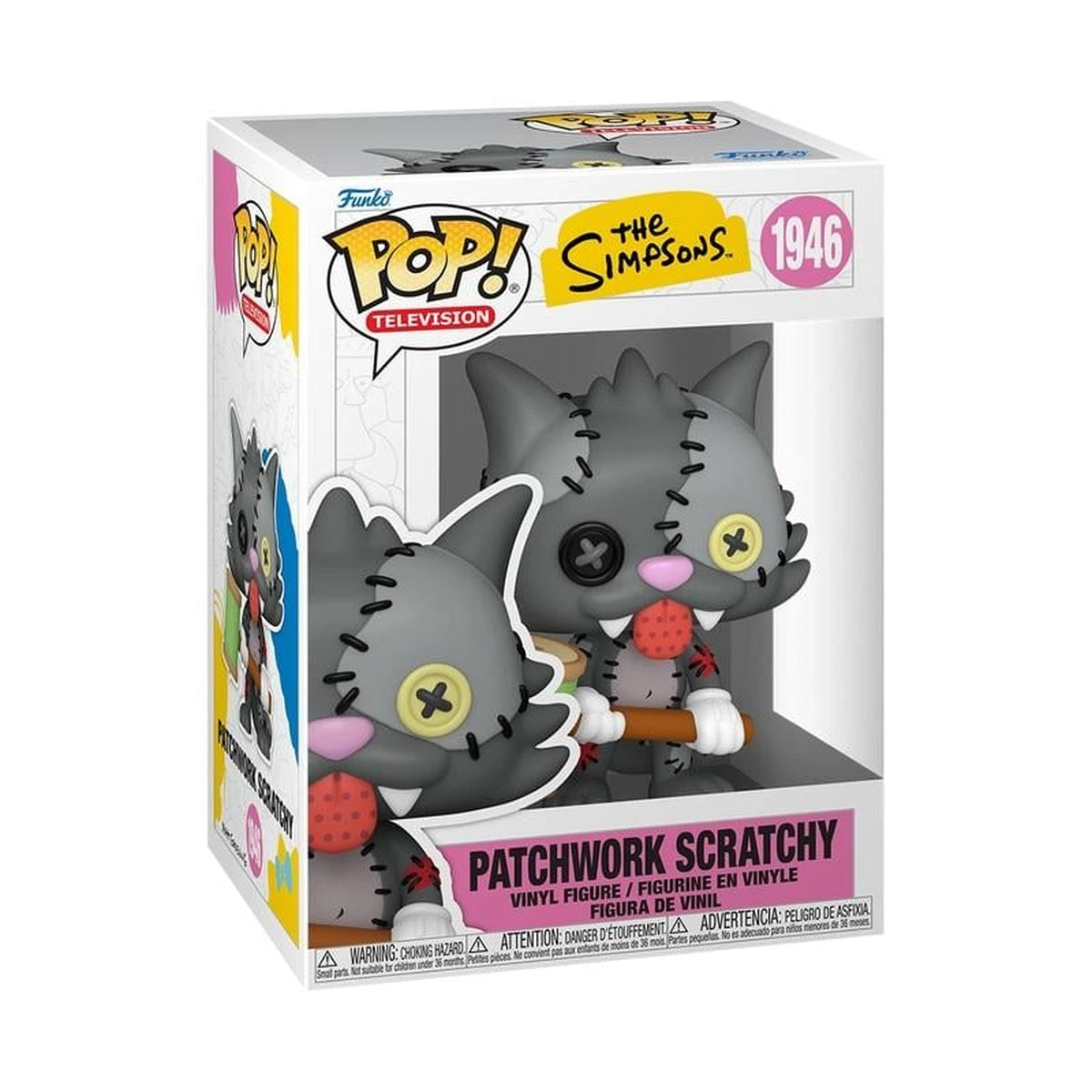 Simpsons Pop S23 Scratchy Patchwork - Image 1