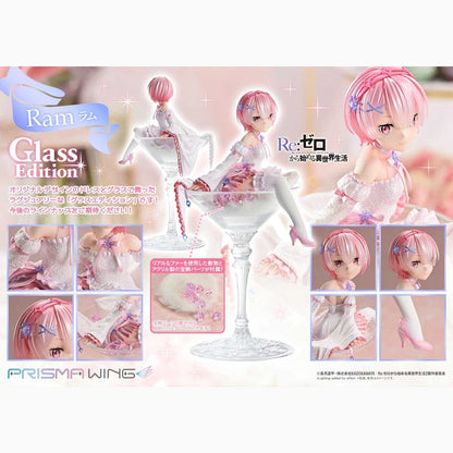 Re:ZERO Starting Life in Another World statuette PVC 1/7 Prisma Wing Ram Glass Edition 24 cm - Image 6