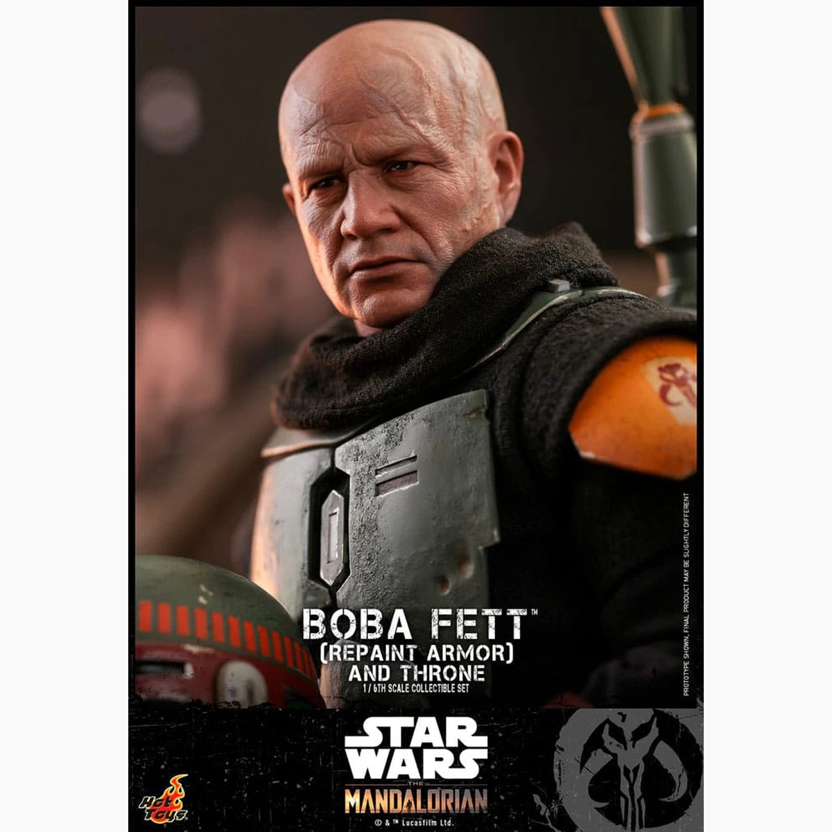 Star Wars: The Mandalorian figurine 1/6 Boba Fett Repaint Armor and Throne Special Edition 30 cm - Image 4
