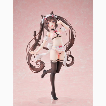 Nekopara figurine PVC 1/5.5 Chocola Micro Bikini Maid -STD Edition- 30 cm - Image 3