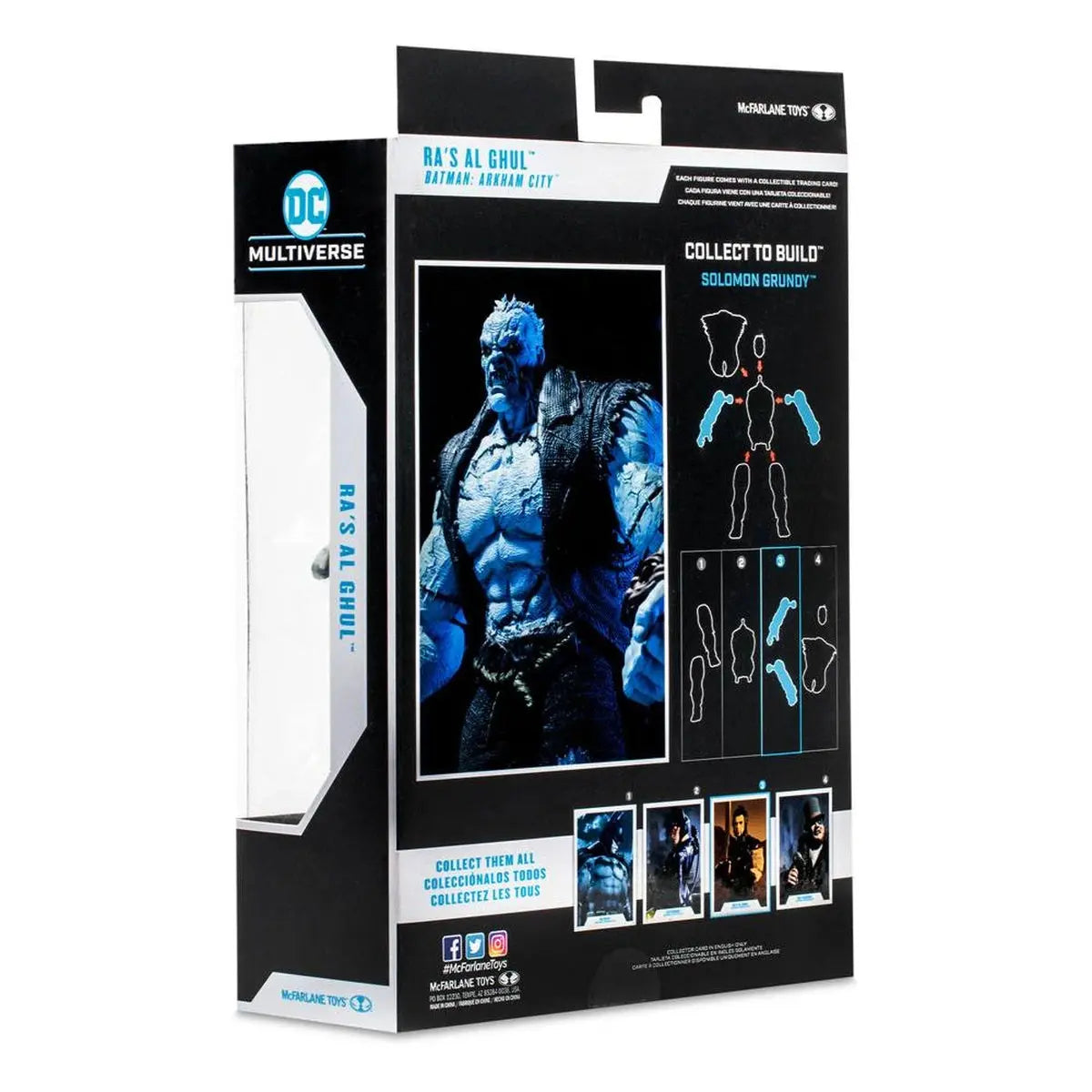 DC Gaming figurine Build A Ra's Al Ghul (Arkham City) 18 cm - Image 7