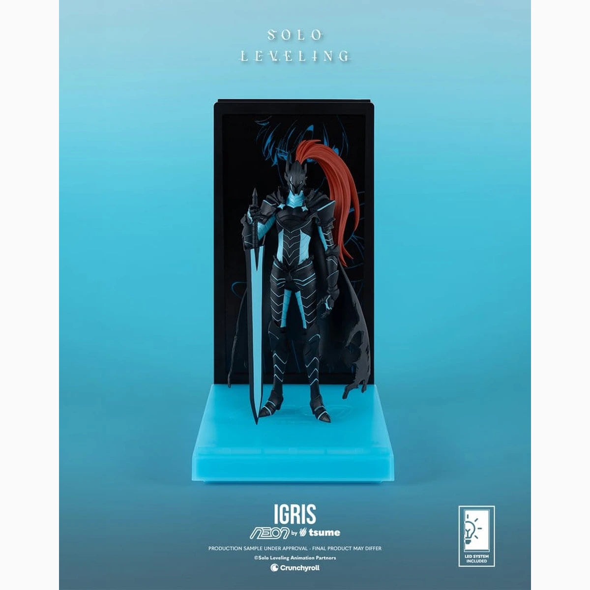 Solo Leveling figurine Neon 1/9 Igris 20 cm - Image 4