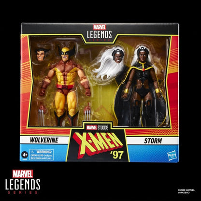 Marvel Legends pack 2 figurines Storm & Wolverine 15 cm - Image 6