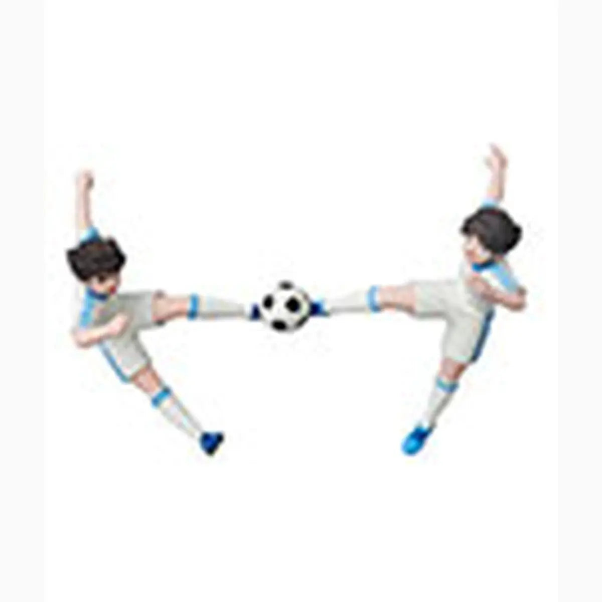 Captain Tsubasa Series 2 mini figurines UDF Ohzora Tsubasa and Misaki Taro (Twin shoot) (Reproduction) 13 cm - Image 2