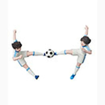 Captain Tsubasa Series 2 mini figurines UDF Ohzora Tsubasa and Misaki Taro (Twin shoot) (Reproduction) 13 cm - Image 2