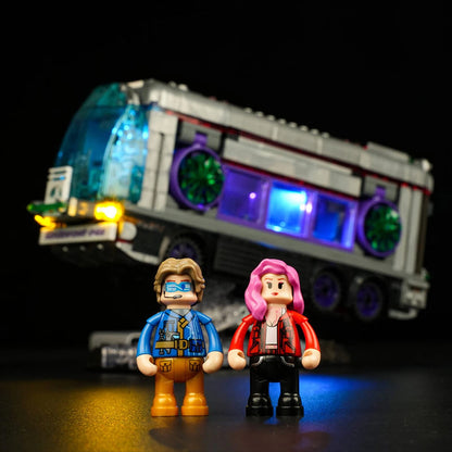 Lumibricks Cyberpunk Neoncity 17003 Future Bus - Image 2