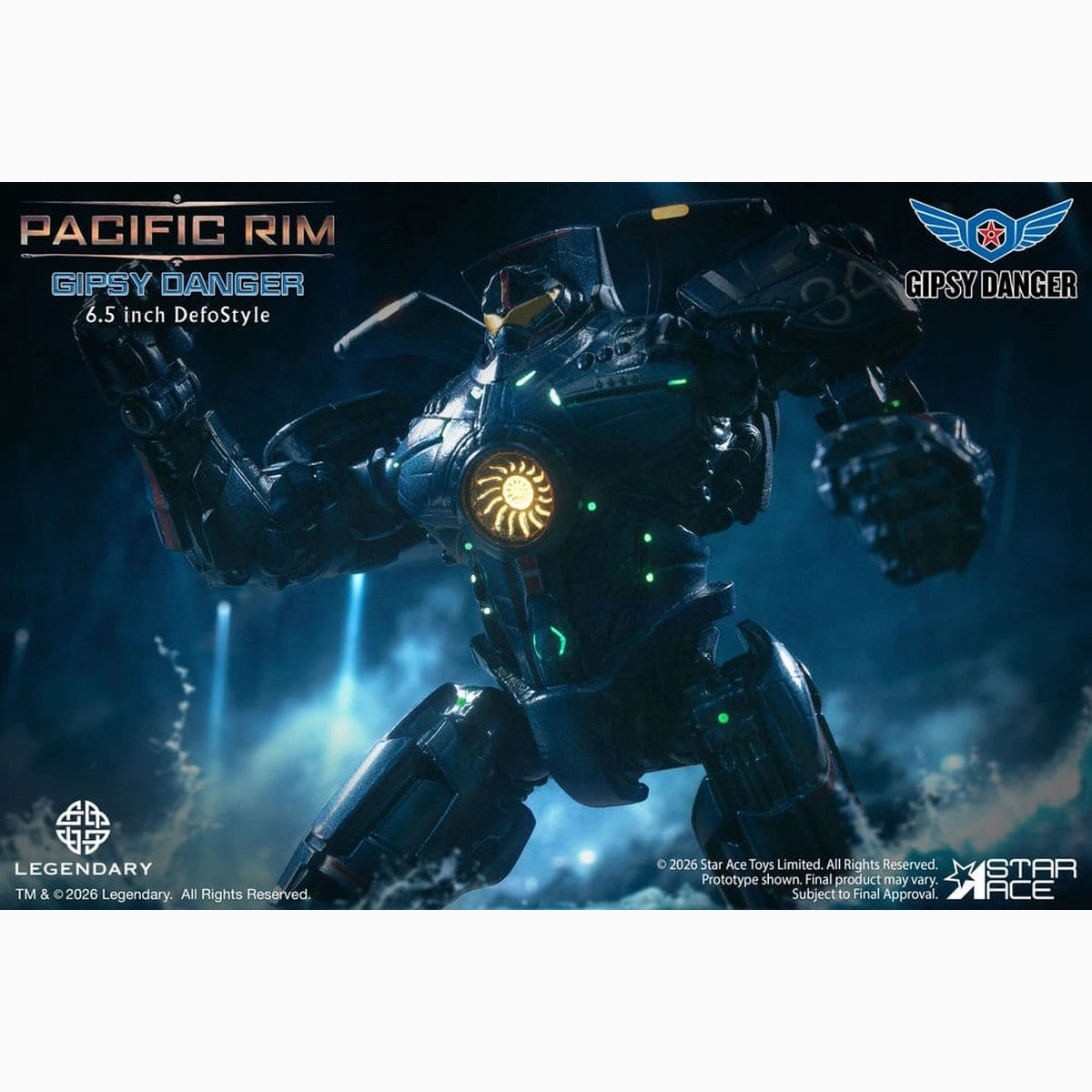 Pacific Rim DefoStyle Figurine Gipsy Danger NX 17 cm - Image 3