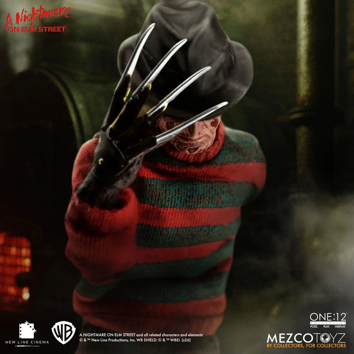 Les Griffes de la nuit figurine 1/12 Freddy Krueger 17 cm - Image 3