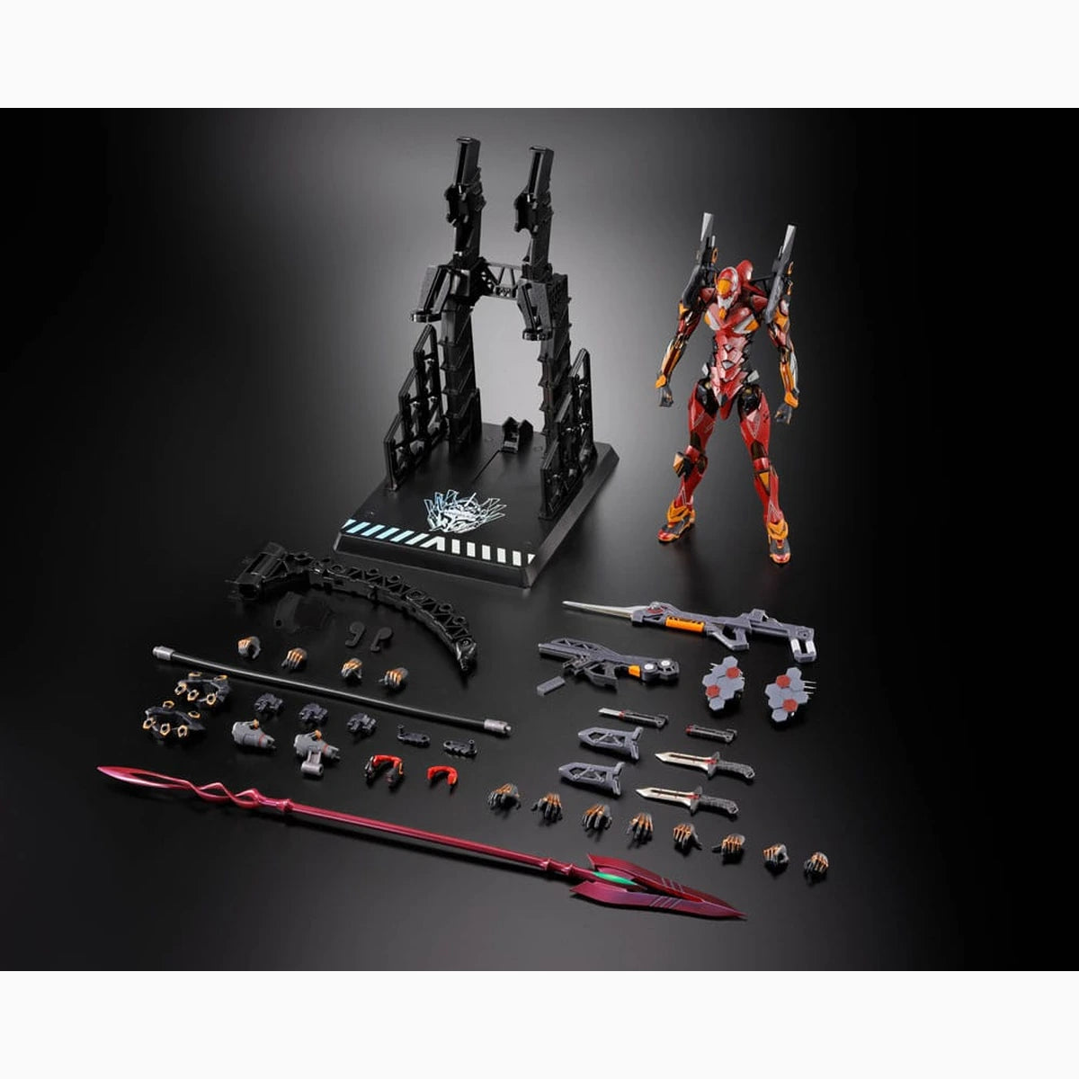 Neon Genesis Evangelion figurine Diecast Metal Build Eva Production Model-02 30th with the Spear of Cassius 22 cm - Image 7
