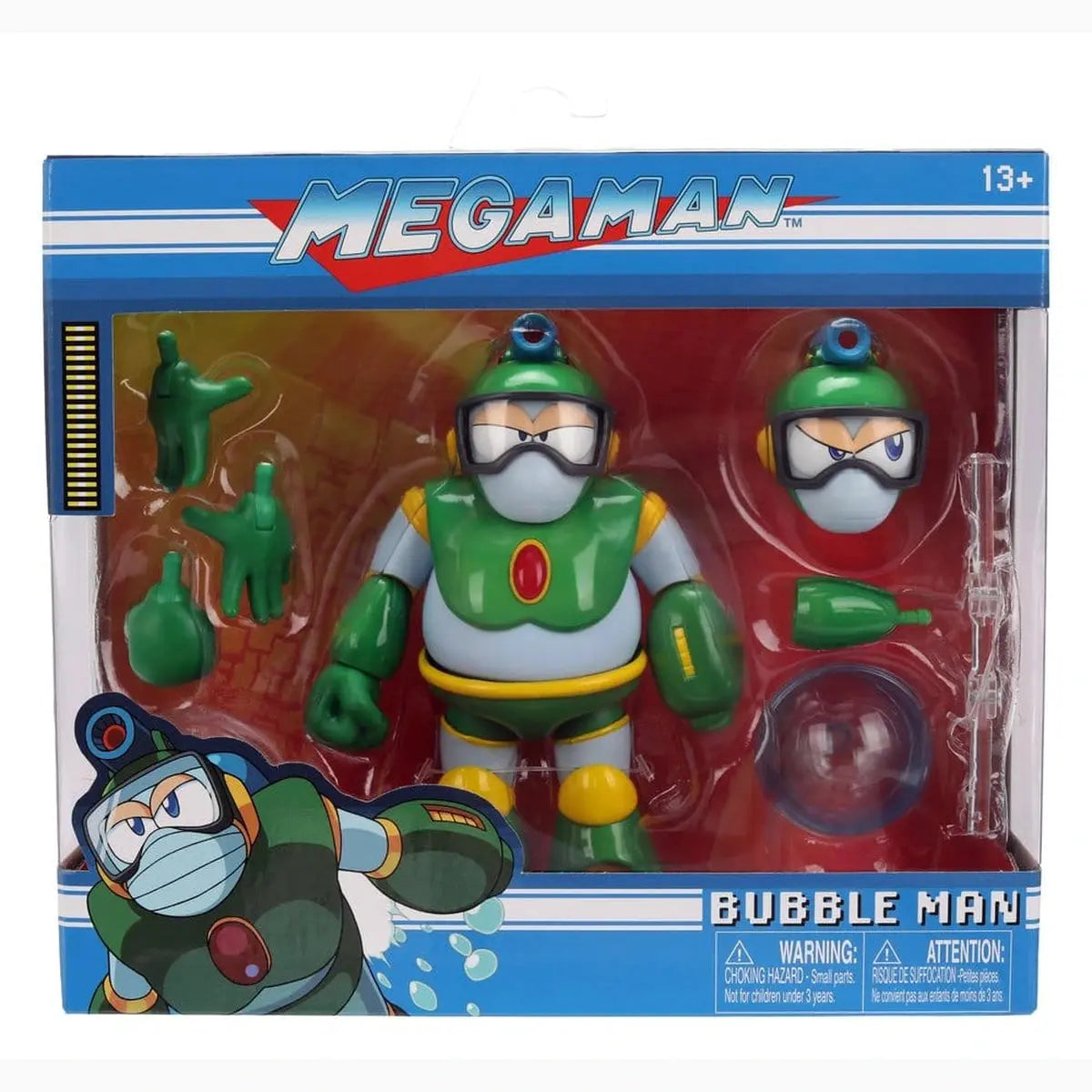Mega Man figurine Bubble Man 11 cm - Image 6