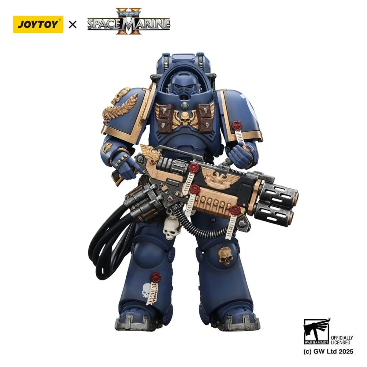 Warhammer 40,000: Space Marine 2 figurine Ultramarines Heavy Artificer Armor with Relic Multi-Melta 13 cm - Image 1