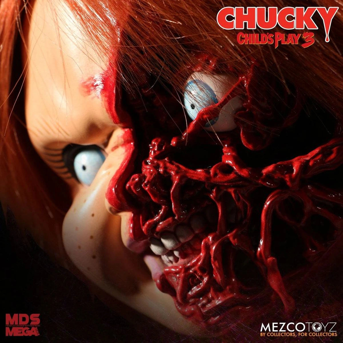 Chucky 3 poupée parlante Designer Series Pizza Face Chucky 38 cm - Image 2