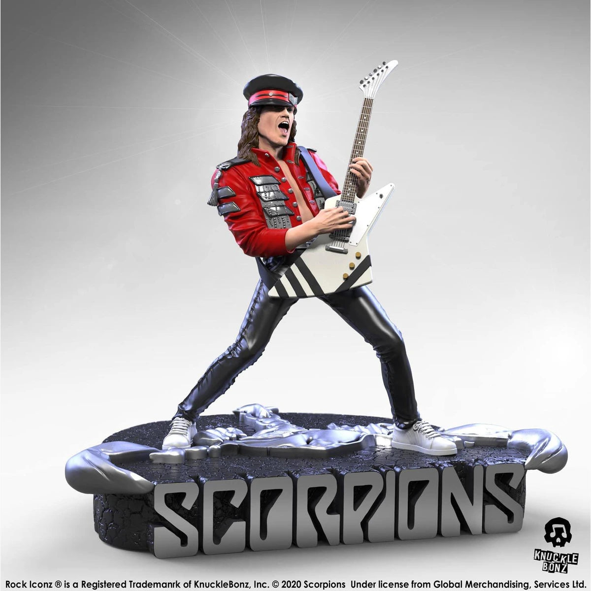 Scorpions statuette Rock Iconz Matthias Jabs Limited Edition 22 cm - Image 1
