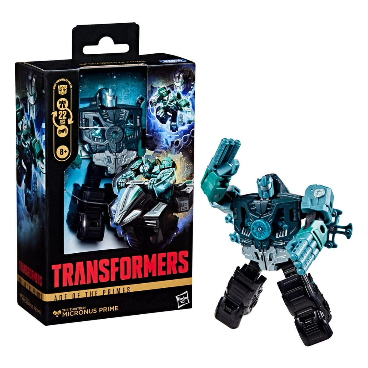 Transformers Age of the Primes Deluxe Class figurine The Thirteen: Micronus Prime 14 cm - Image 4