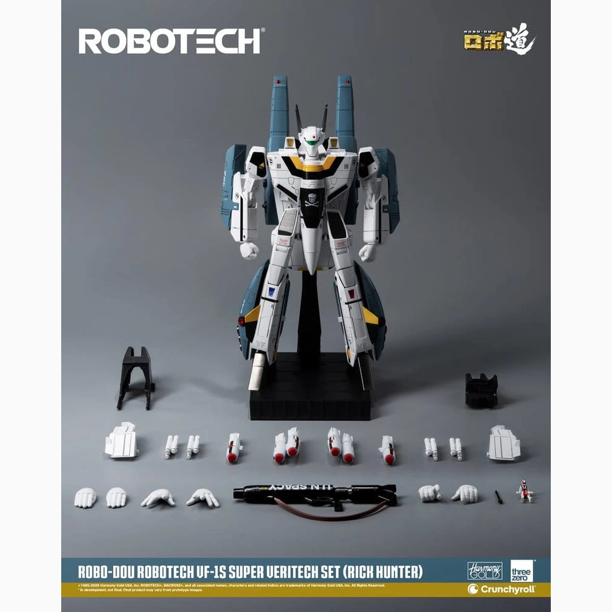 Robotech Robo-Dou figurine VF-1S Super Veritech Set (Rick Hunter) 20 cm - Image 4
