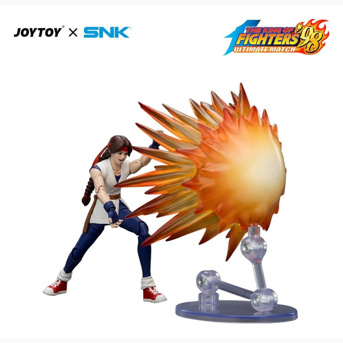 The King of Fighters '98 Ultimate Match figurine Yuri Sakazaki (Art of Fighting Team) 12 cm - Image 6