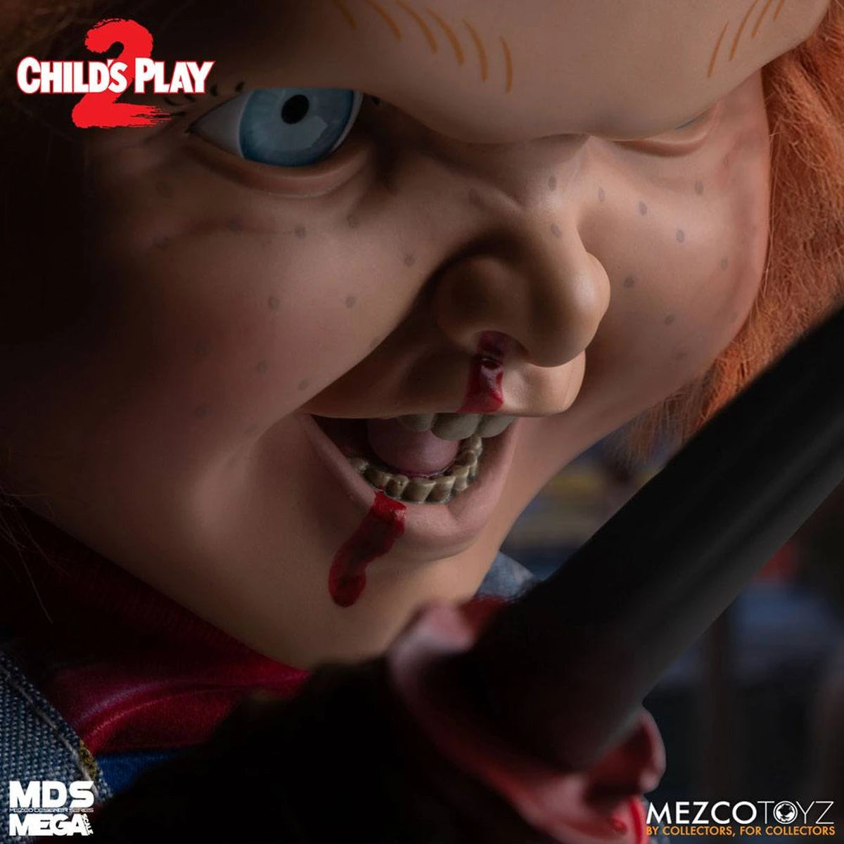 Chucky, la poupée de sang poupée parlante Designer Series Menacing Chucky 38 cm - Image 2