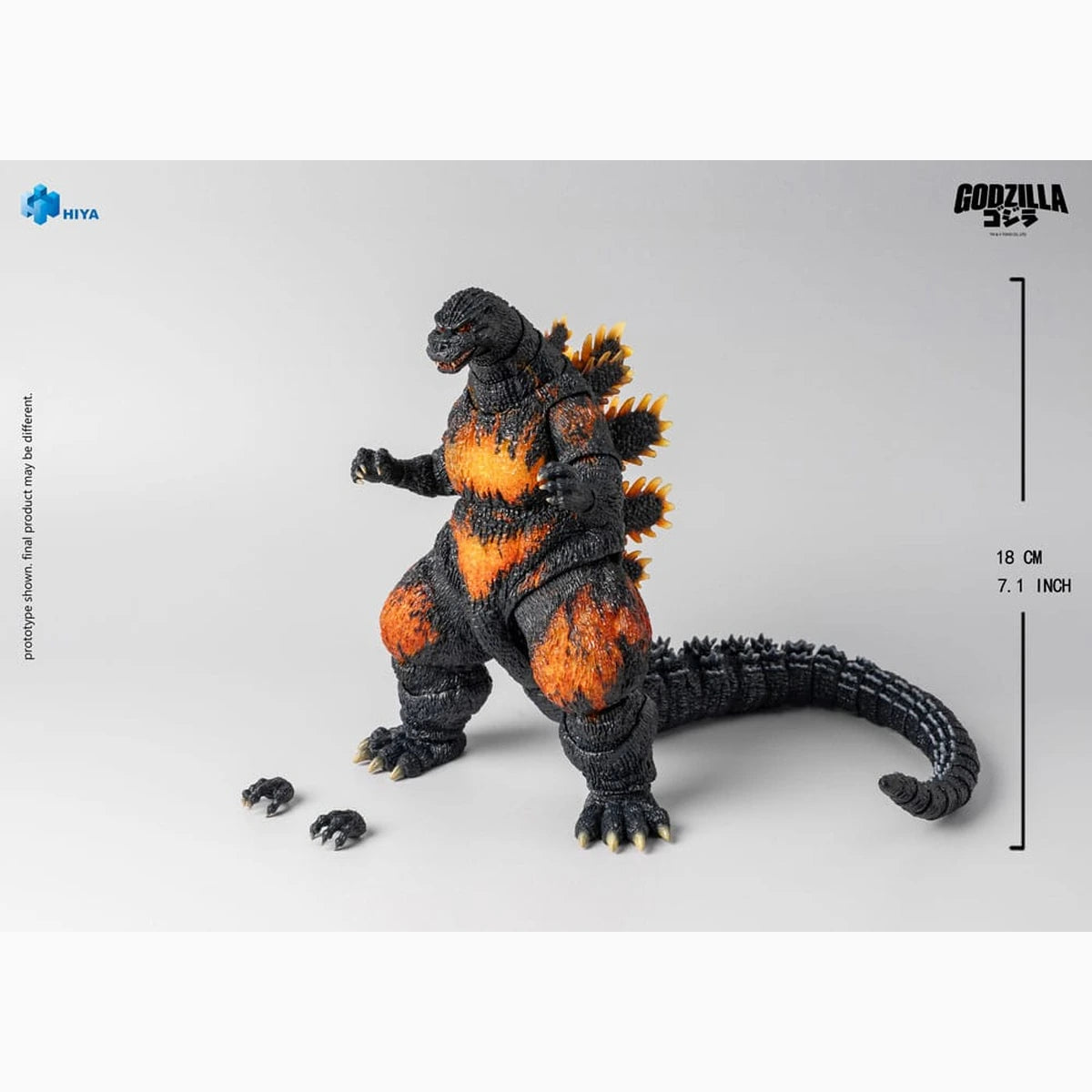 Godzilla vs. Destoroyah (1995) figurine Exquisite Basic Burning Godzilla 18 cm - Image 3