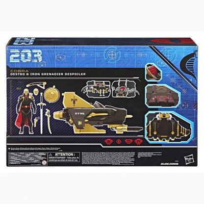 G.I. Joe Classified Series figurine et véhicule Set #203 Destro & Iron Grenadier Despoiler 15 cm - Image 3