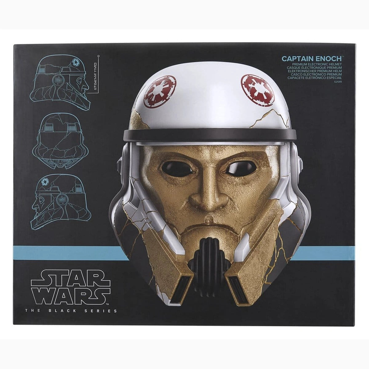 Star Wars: Ahsoka Black Series casque électronique Captain Enoch - Image 6