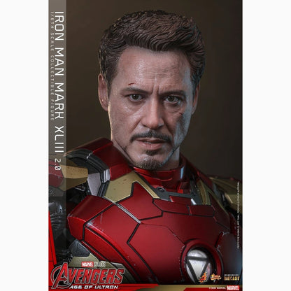 Avengers : L'Ère d'Ultron figurine Movie Masterpiece Diecast 1/6 Iron Man Mark XLIII (2.0) 32 cm - Image 6