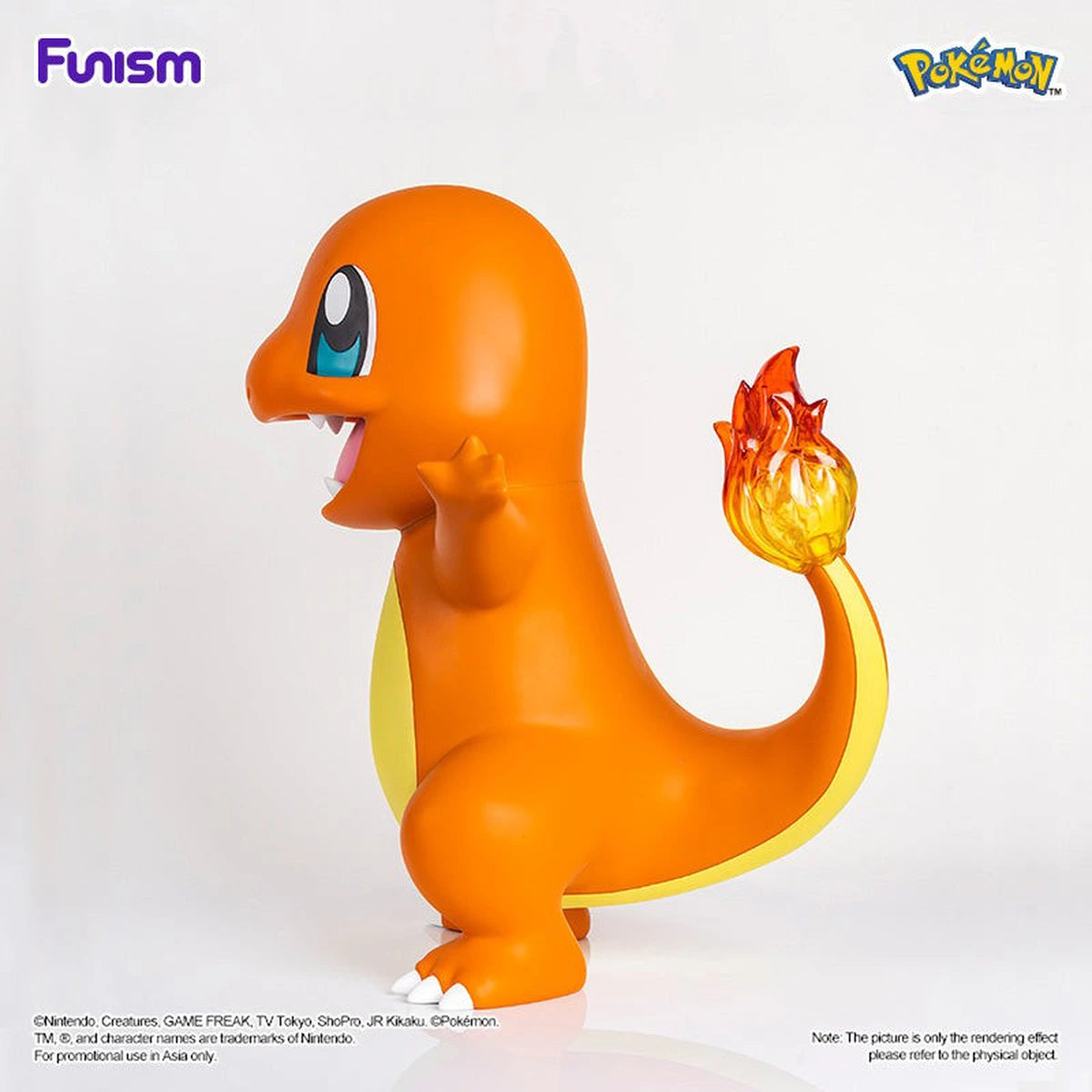 Pokemon Funism Prime Figure Life Size Salameche 45cm - Image 2