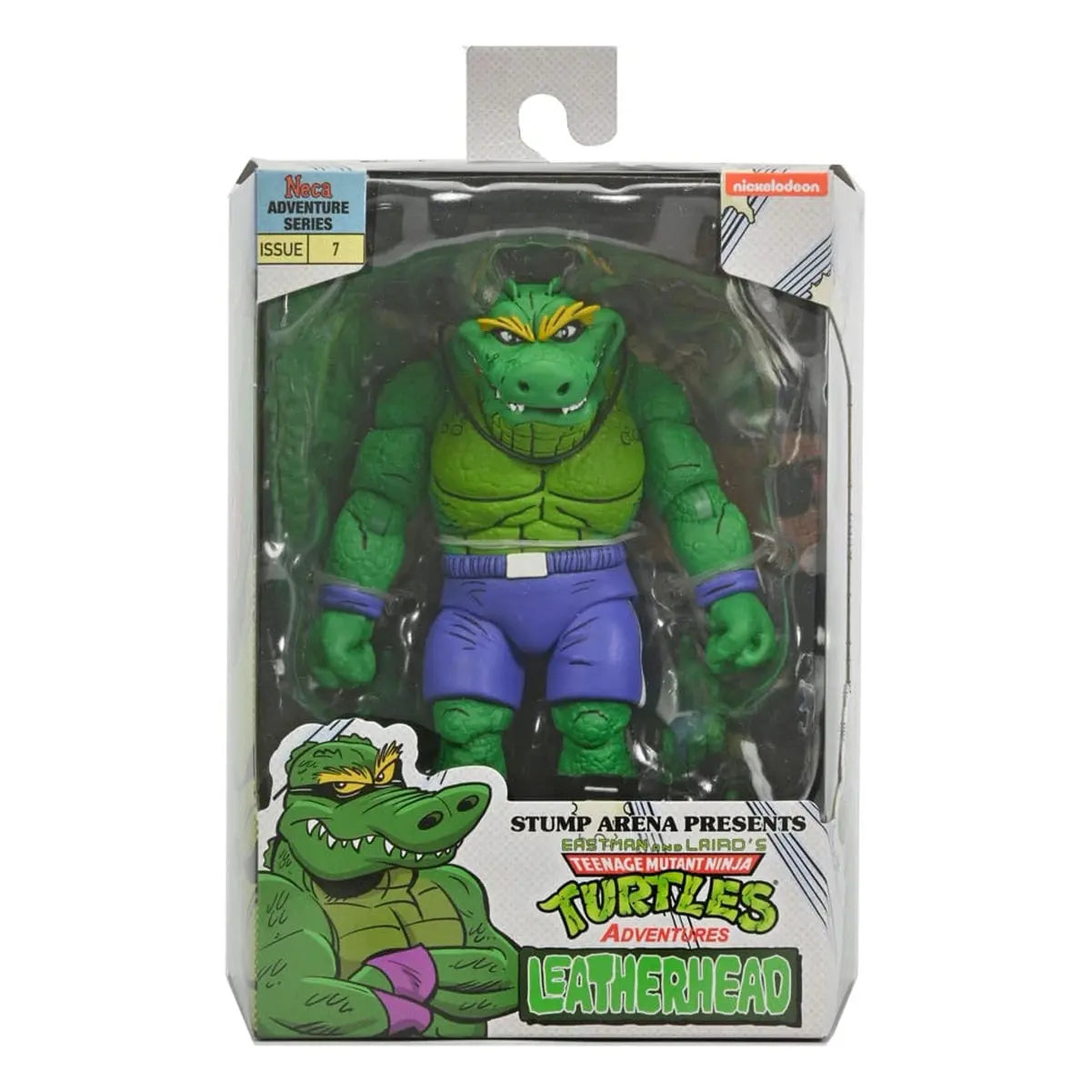 Tortues Ninja (Archie Comics) figurine Stump Wrestling Leatherhead 18 cm - Image ajoutée 13