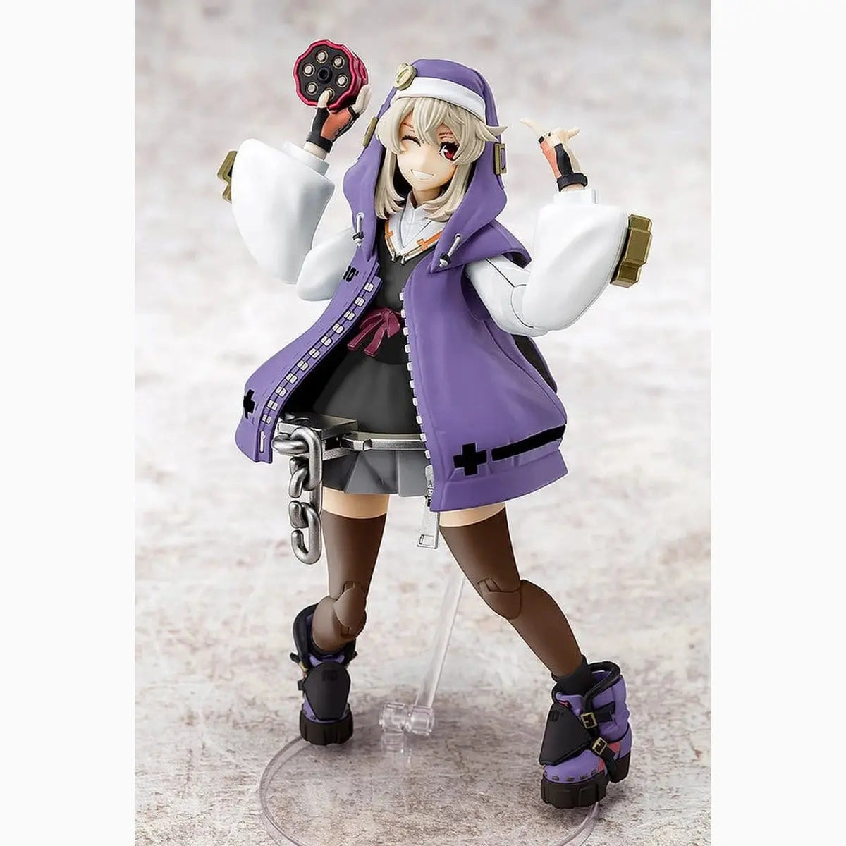 Guilty Gear Strive figurine Plastic Model Kit Bridget Articulated Purple Color Ver. 14 cm - Image 6
