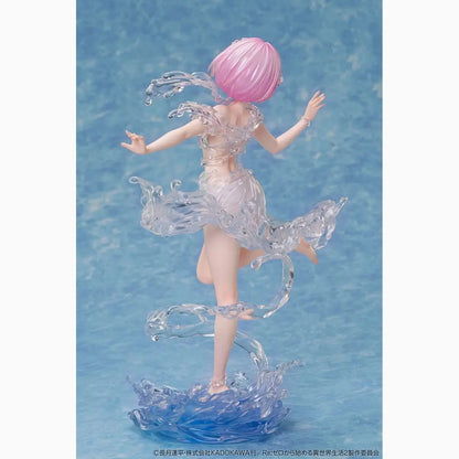 Re:Zero Starting Life in Another World statuette PVC 1/7 Ram Aqua Dress 23 cm - Image 6