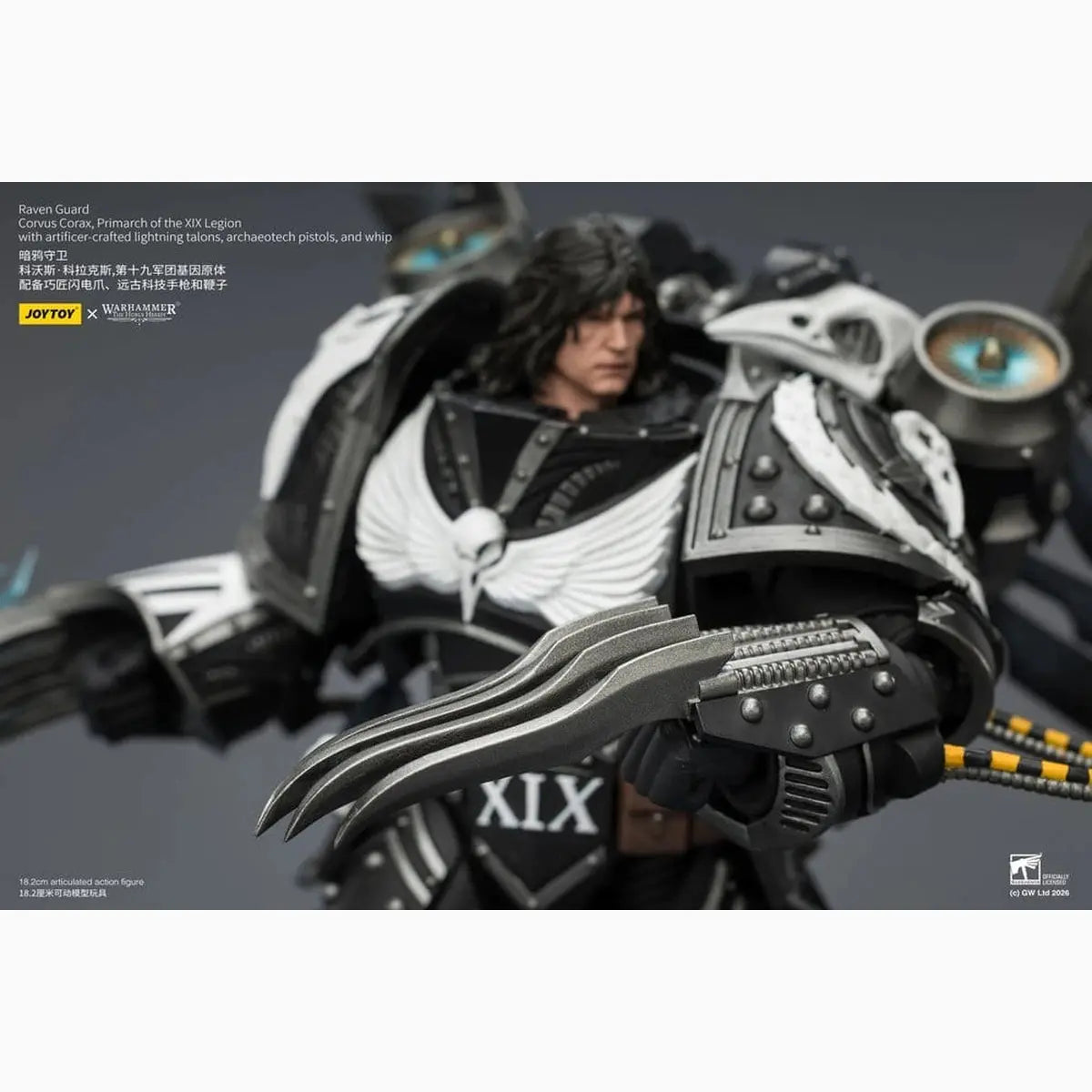 Warhammer 40,000 figurine Raven Guard Corvus Corax, Primarch of the XIX Legion 18 cm - Image 4