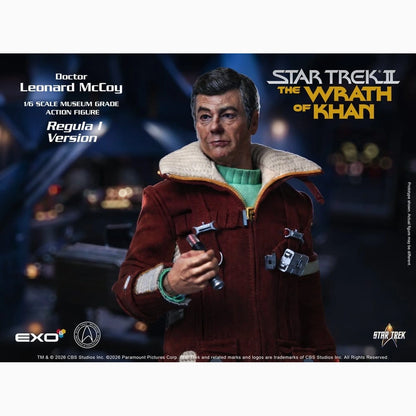 Star Trek II: La Colère de Khan figurine 1/6 Dr. Leonard McCoy Regula I Version 30 cm - Image 6