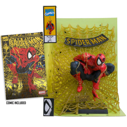 Marvel Collection statuette PVC 1/6 Spider-Man (Spider-Man # 1) (Gold Edition) (Gold Label) 15 cm - Image 4