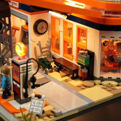 Lumibricks Road Trip 18003 Gas Station - Image 4