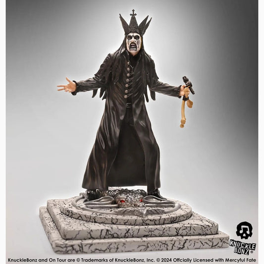 Mercyful Fate statuette Rock Iconz King Diamond III (Black Version) 22 cm - Image 1