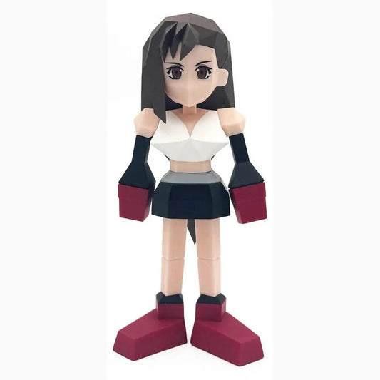 Final Fantasy VII Polygon figurine Vinyl Tifa Lockhart 14 cm - Image 1
