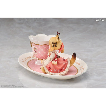 Original Character figurine PVC DLC Series Tea Time Cats Orange Cat 10 cm - Image 3