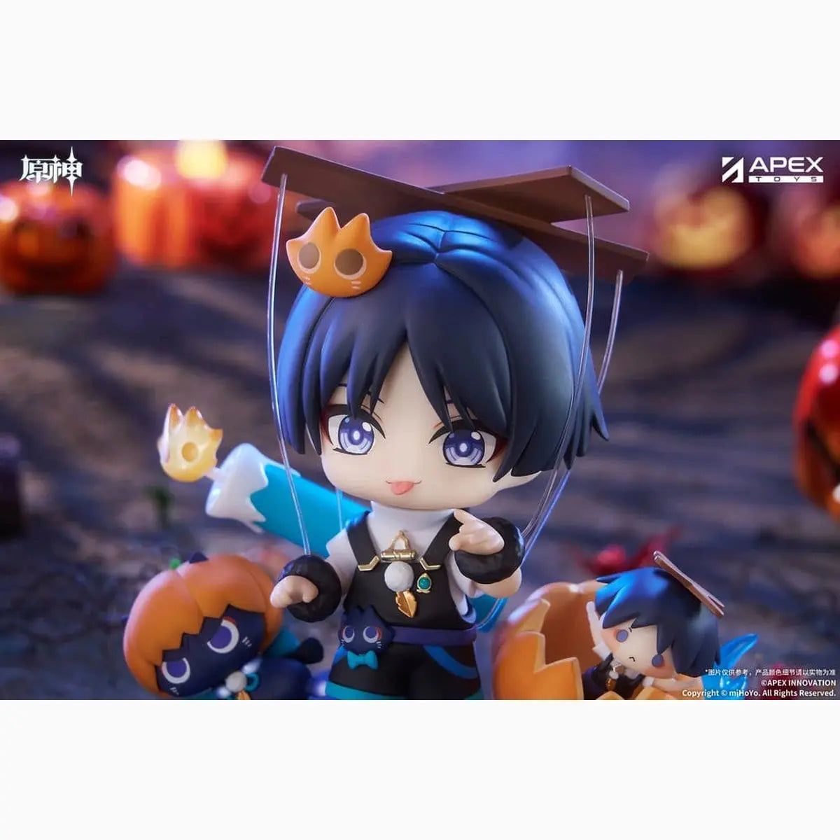 Arknights statuette PVC You Ye Qi Xiang Series Chibi Chara Wanderer 10 cm - Image 7