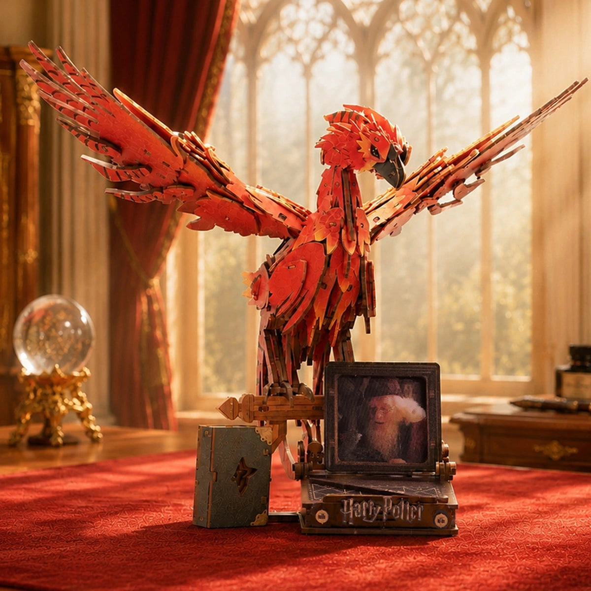 Harry Potter Puremind Wizarding Diorama Series Fawkes - Image 2