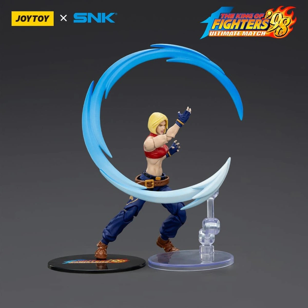 The King of Fighters '98 Ultimate Match figurine Blue Mary 11 cm - Image 6
