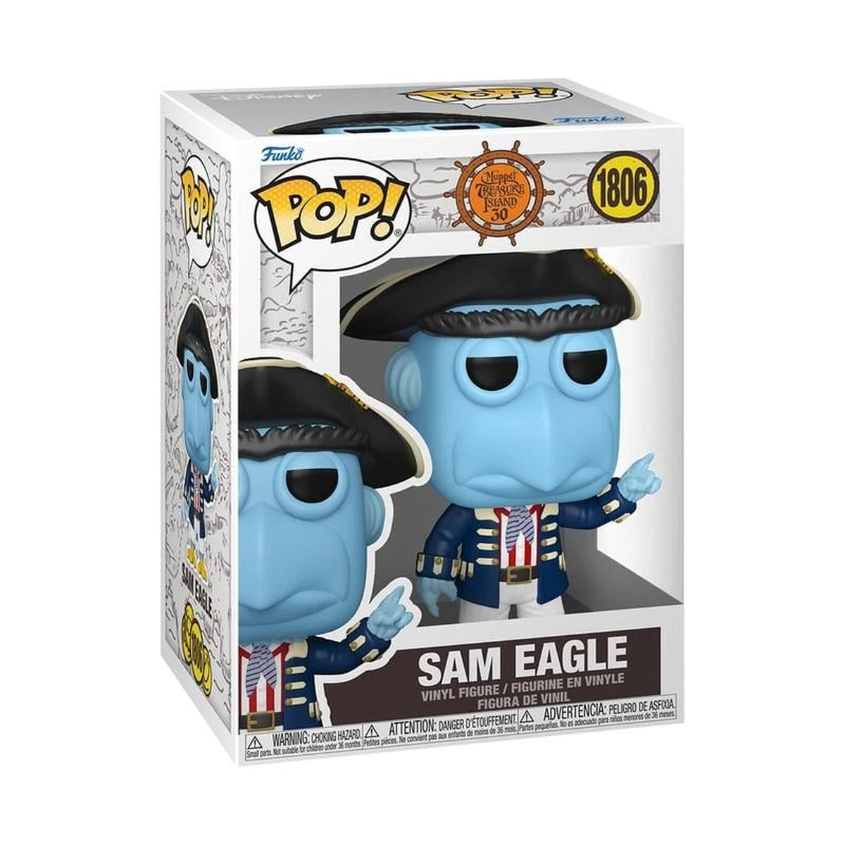 Muppets Pop Treasure Island Sam Eagle - Image 1