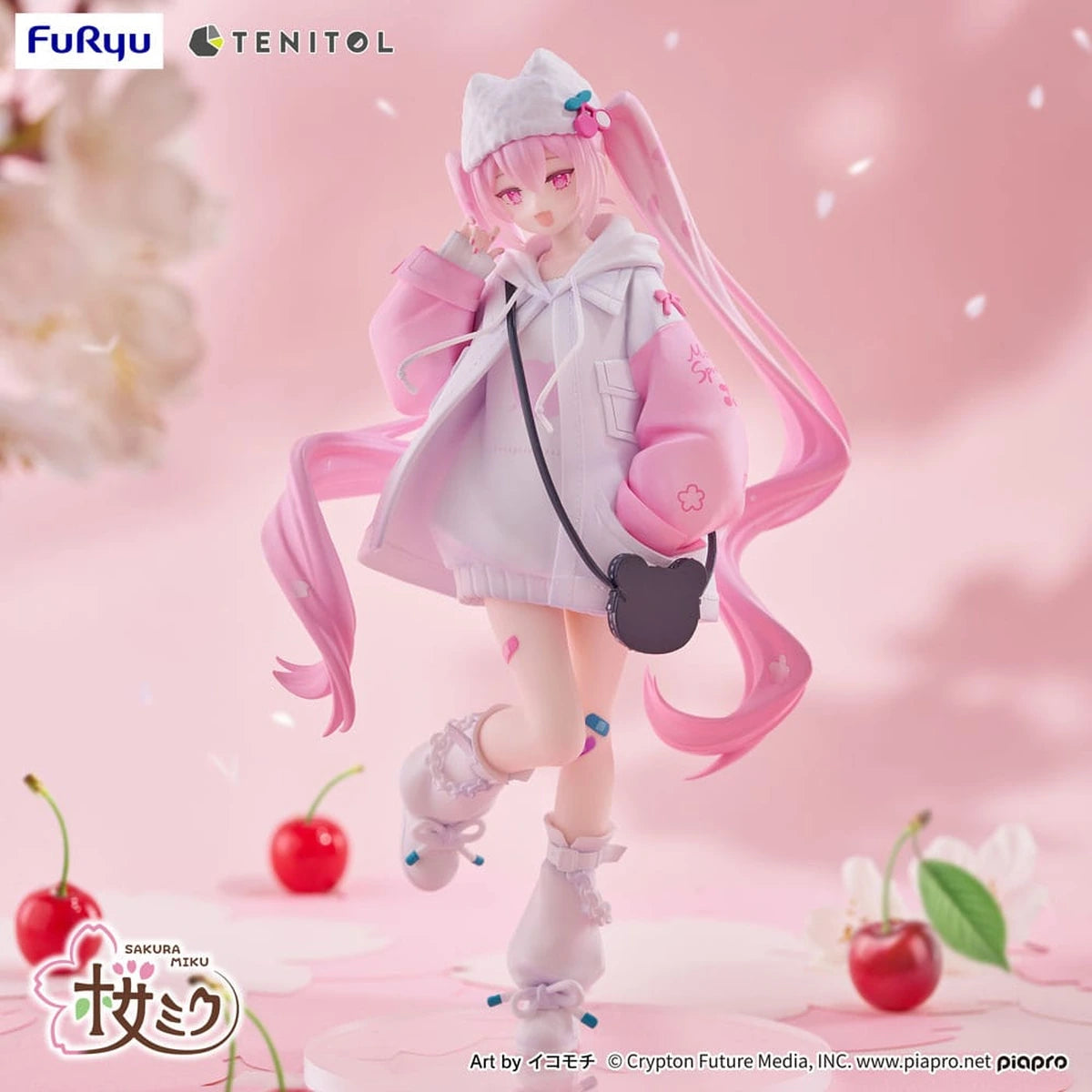 Hatsune Miku statuette PVC Tenitol Sakura Miku Cool style [petit] 19 cm - Image 4