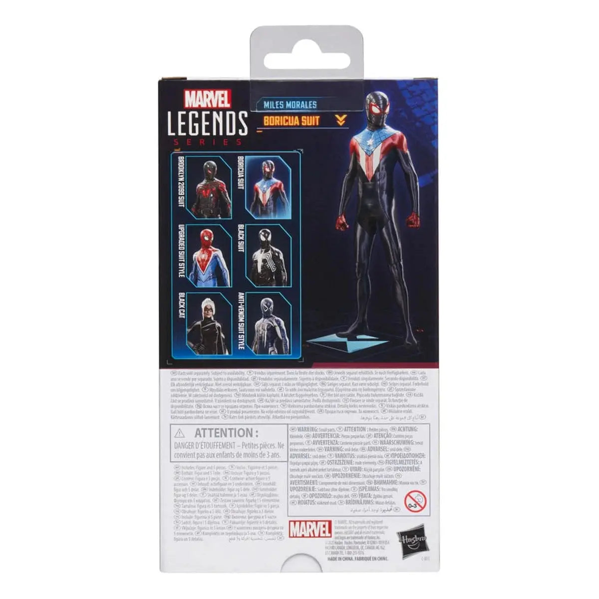 Spider-Man 2 Marvel Legends Gamerverse figurine Miles Morales (Boricua Suit) 15 cm - Image 4
