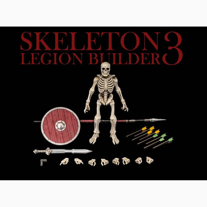 Mythic Legions: Reinforcement 3 figurine Skeleton Legion Builder 3 - Image 1