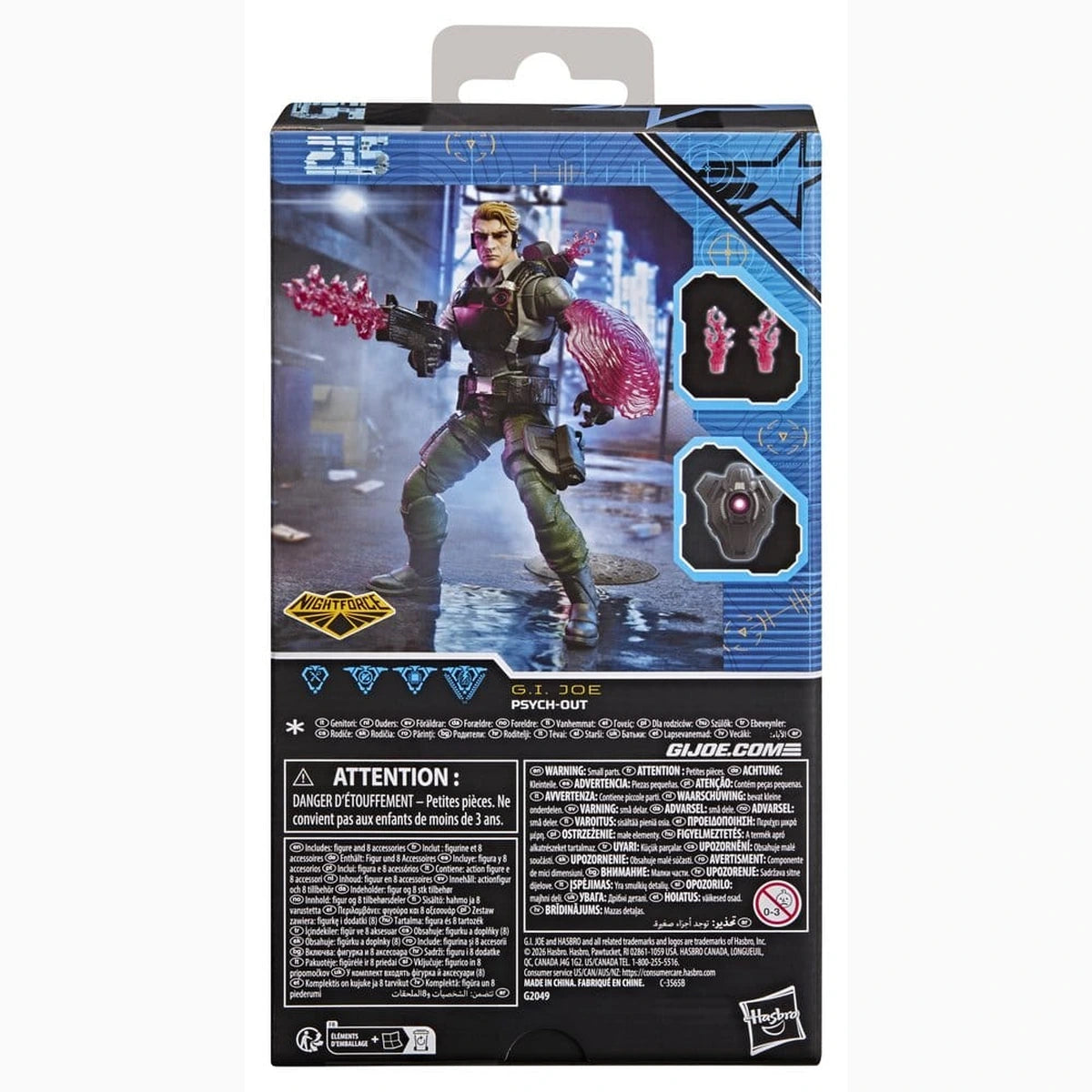 G.I. Joe Classified Series figurine Night Force: Psych-Out 15 cm - Image 3