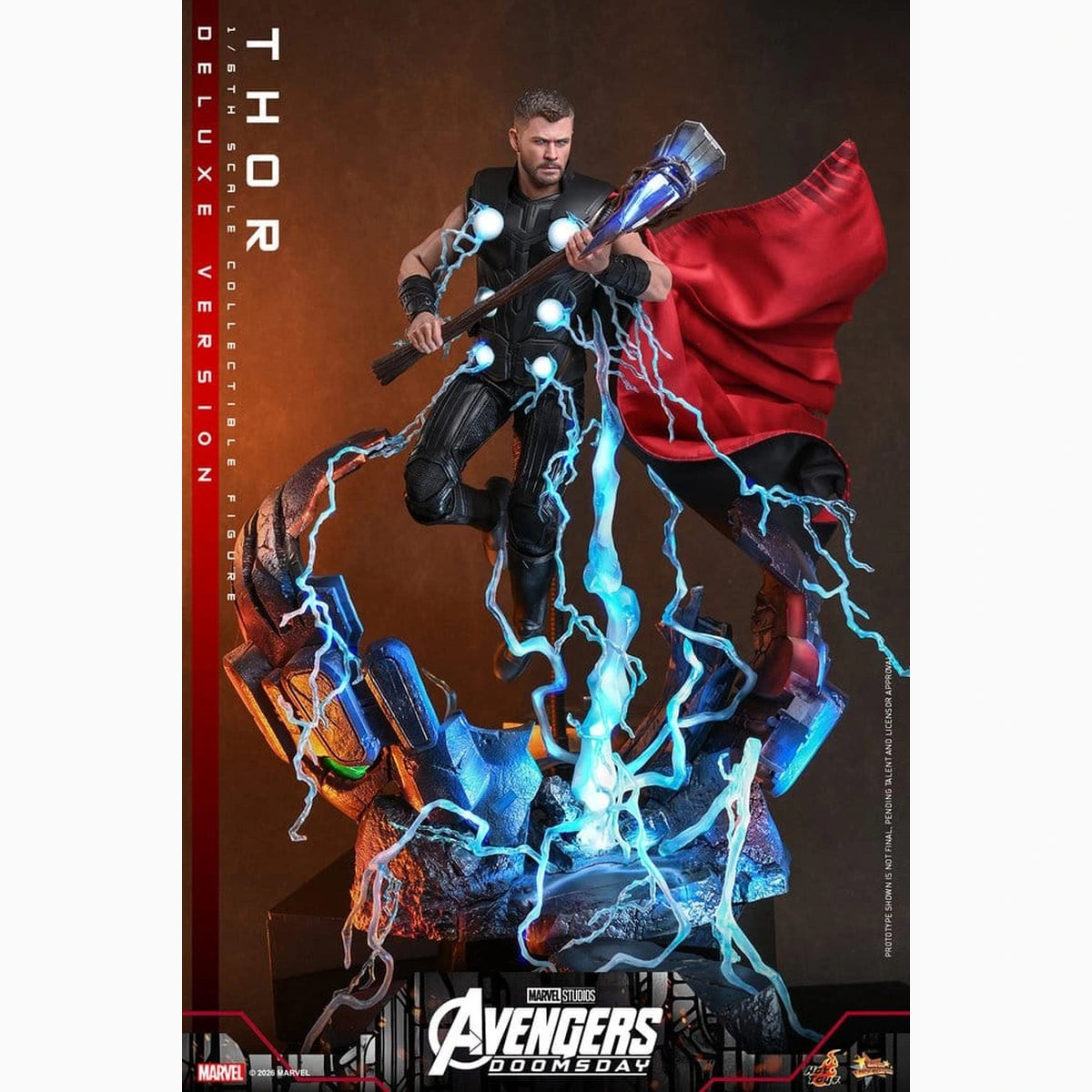 Avengers: Doomsday Movie Masterpiece figurine 1/6 Thor (Deluxe Version) 32 cm - Image 4