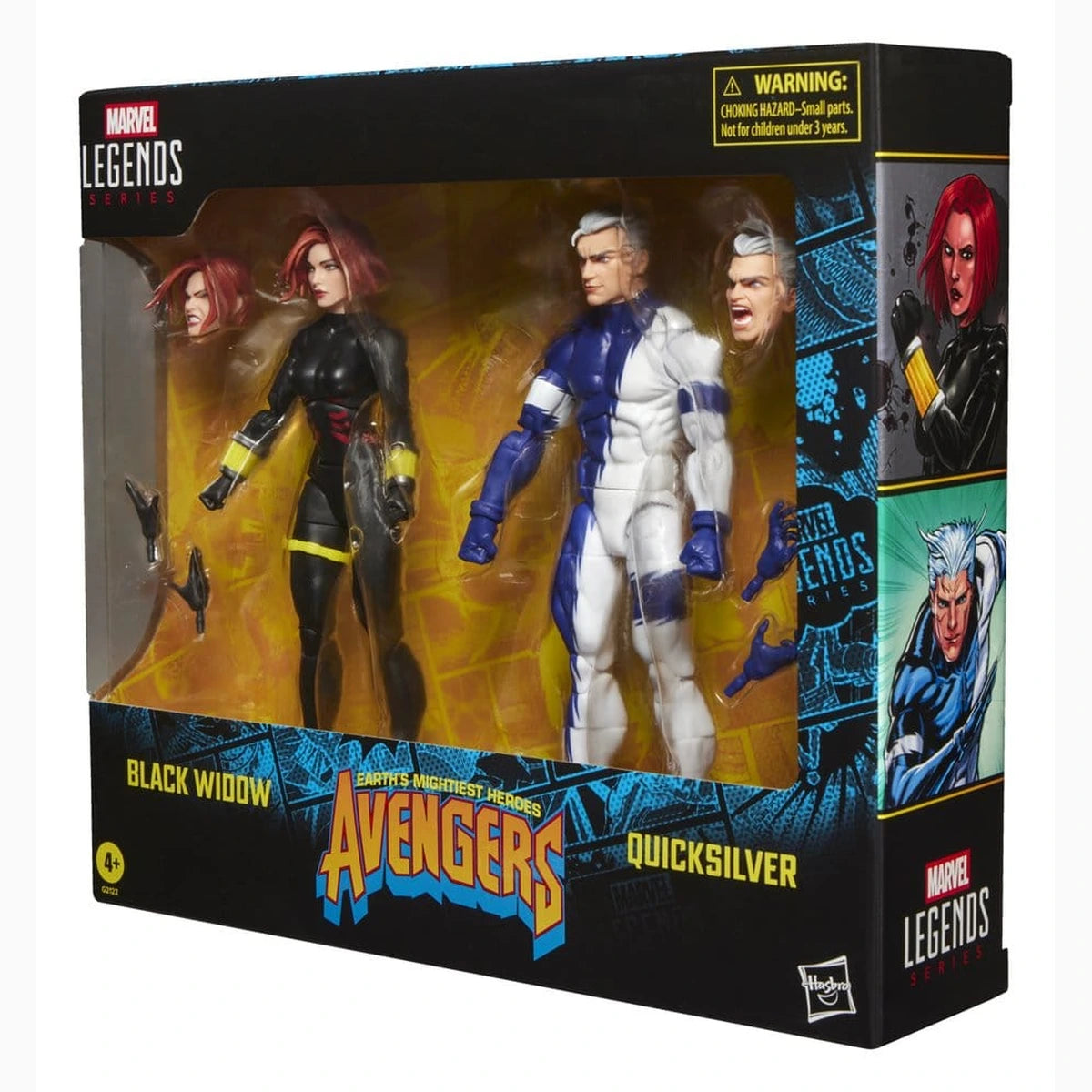 Avengers Marvel Legends pack 2 figurines Black Widow & Quicksilver 15 cm - Image 6